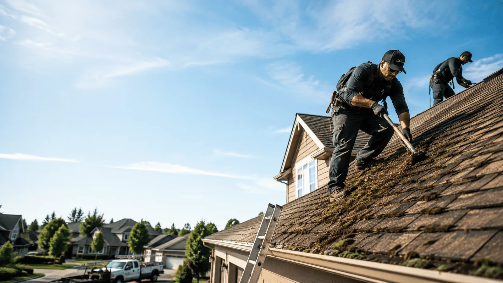 Roof Moss Removal in Logan, UT near me